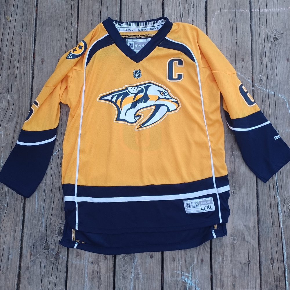 Shea Weber #6  Nashville Predators NHL Jersey  REEBOK Youth L/XL
